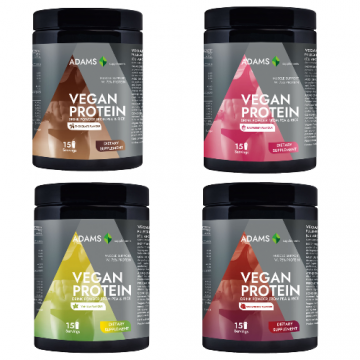 Pachet Variety Box Proteina Vegana - Adams Supplements