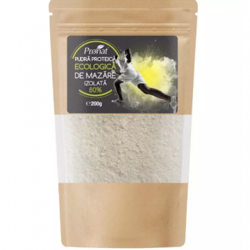 Pudra Proteica de Mazare Bio 200gr Pronat