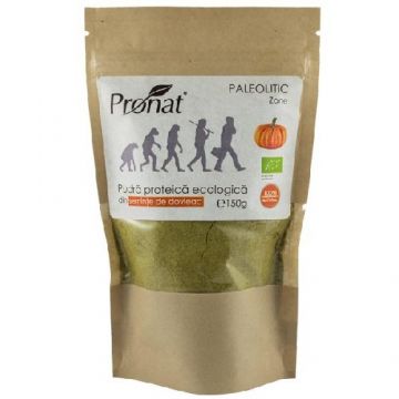 Pudra Proteica Dovleac Eco, 150g, Pronat