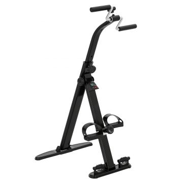 SPORTNOW Bicicletă de Reabilitare Pliabilă cu Ecran LCD și Ghidon Reglabil | Aosom Romania