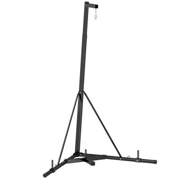SPORTNOW Box Autoportant Reglabil 60kg Triunghi Negru | Aosom Romania