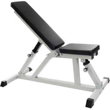 Banca multifunctionala, reglabila, negru, 122 x 57 x 46 - 105 cm ScSports