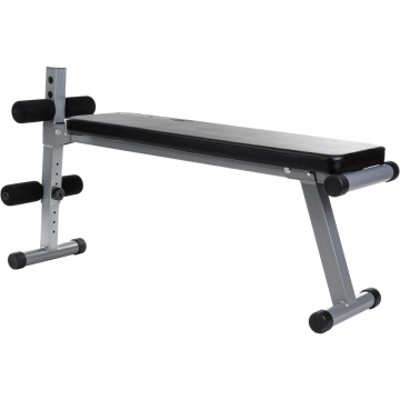 Banca pentru piept, pliabila, reglabila, pana la 120 kg, din otel, negru ScSports