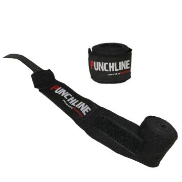 Bandaj Wrap PUNCHLINE 2 buc negru MAXXUS