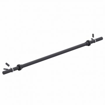 Bară aerobic 130 cm cu cleme 30/31 mm Gorilla Sports