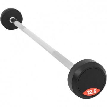 Bara cu greutati fixe cauciucate 10 - 50 KG Gorilla Sports