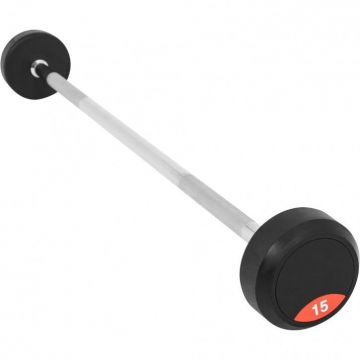 Bara cu greutati fixe cauciucate 10 - 50 KG Gorilla Sports