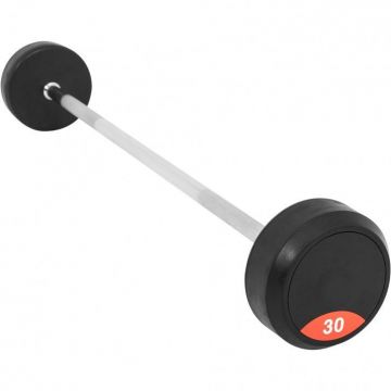 Bara cu greutati fixe cauciucate 10 - 50 KG Gorilla Sports