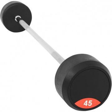 Bara cu greutati fixe cauciucate 10 - 50 KG Gorilla Sports