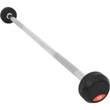 Bara cu greutati fixe cauciucate 10 - 50 KG Gorilla Sports