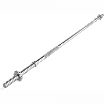 Bara dreapta haltere, lungime 160 cm, diametru 30 mm, argintiu ScSports