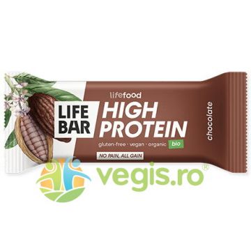 Baton cu Proteine si Ciocolata Ecologic/Bio 40g