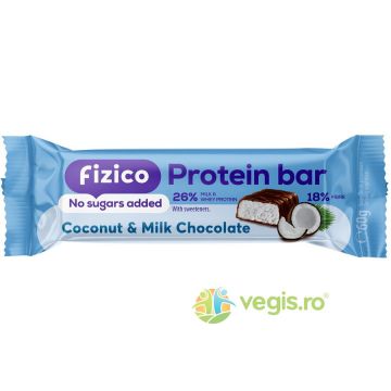Baton Proteic cu Cocos Fizico The Right 60g