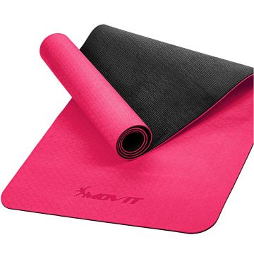 Covoras de gimnastica, 190 x 100 x 0,6cm, roz MOVIT