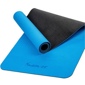 Covoras de gimnastica TPE, 190x60x0,6cm MOVIT, Multiple Culori