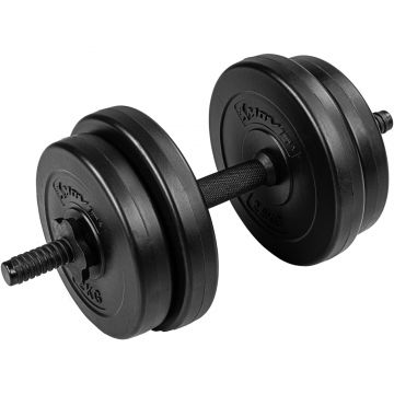 Gantera, 10 kg, negru MOVIT