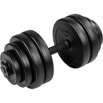 Gantera, 15 kg, negru MOVIT