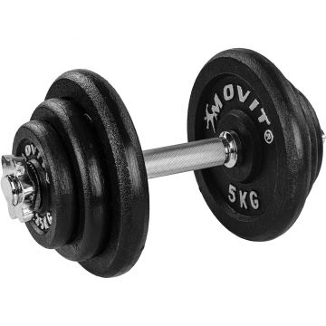 Gantera profesionala, 10 - 30 KG, fonta MOVIT