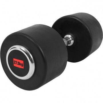Ganteră profesională cu cauciuc, 2,5-50 Kg Gorilla Sports
