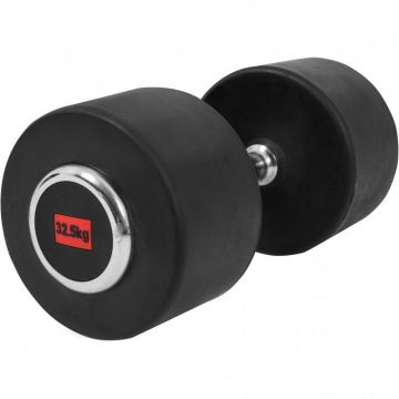 Ganteră profesională cu cauciuc, 2,5-50 Kg Gorilla Sports