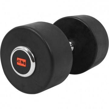 Ganteră profesională cu cauciuc, 2,5-50 Kg Gorilla Sports
