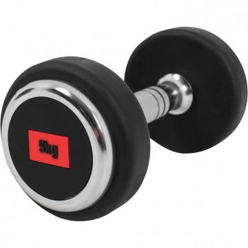Ganteră profesională cu cauciuc, 2,5-50 Kg Gorilla Sports