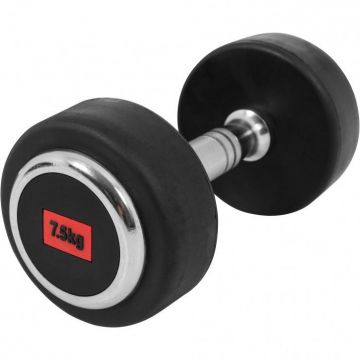 Ganteră profesională cu cauciuc, 2,5-50 Kg Gorilla Sports