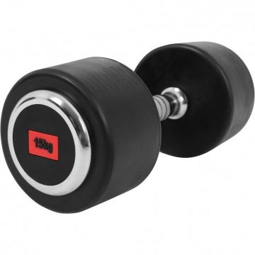 Ganteră profesională cu cauciuc, 2,5-50 Kg Gorilla Sports