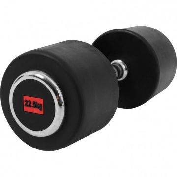 Ganteră profesională cu cauciuc, 2,5-50 Kg Gorilla Sports