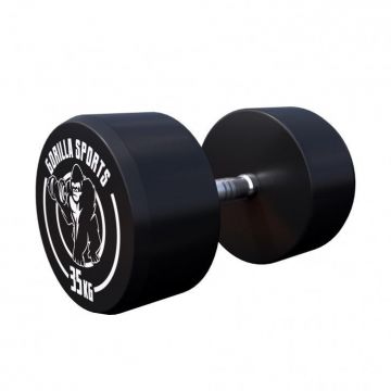 Ganteră rotundă fixă 2,5-40 Kg Gorilla Sports