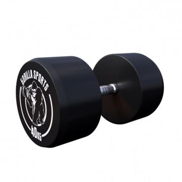 Ganteră rotundă fixă 2,5-40 Kg Gorilla Sports