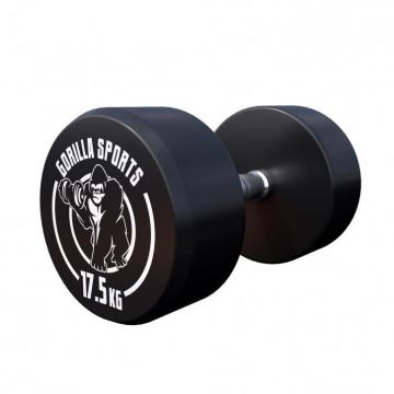 Ganteră rotundă fixă 2,5-40 Kg Gorilla Sports