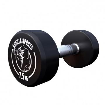 Ganteră rotundă fixă 2,5-40 Kg Gorilla Sports