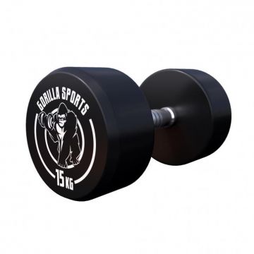 Ganteră rotundă fixă 2,5-40 Kg Gorilla Sports