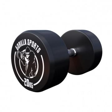 Ganteră rotundă fixă 2,5-40 Kg Gorilla Sports