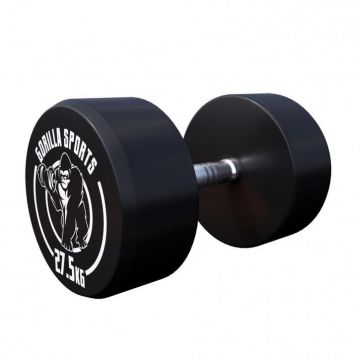 Ganteră rotundă fixă 2,5-40 Kg Gorilla Sports