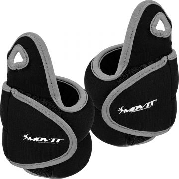 Greutati din neopren pentru incheietura mana/glezna, 2 x 0,5 -2 KG, Multiple Culori MOVIT