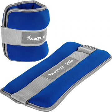 Greutati din neopren pentru incheietura mana/glezna MOVIT® 1-4 kg, Multiple Culori