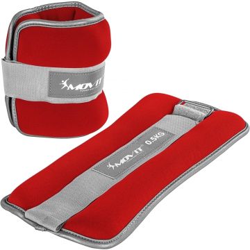 Greutati din neopren pentru incheietura mana/glezna MOVIT® 1-4 kg, Multiple Culori
