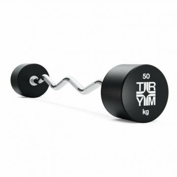 Haltera cu bara Curl, 10 KG - 50 KG TRYM