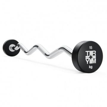 Haltera cu bara Curl, 10 KG - 50 KG TRYM