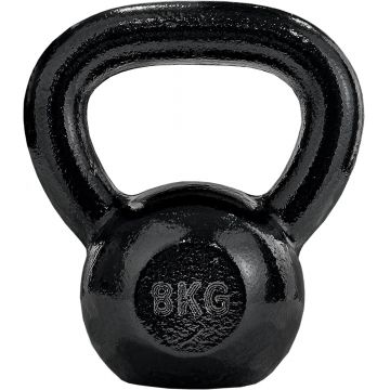 Kettlebell, 4 kg - 28 kg, fonta, negru ScSports