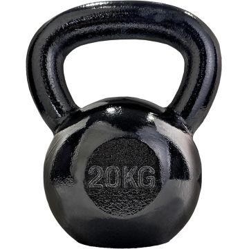 Kettlebell, 4 kg - 28 kg, fonta, negru ScSports