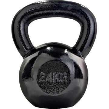 Kettlebell, 4 kg - 28 kg, fonta, negru ScSports