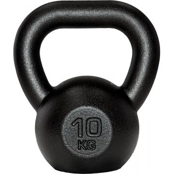Kettlebell, 8-16 kg, fonta, maner ergonomic, negru ScSports
