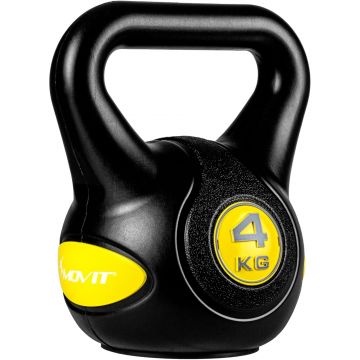 Kettlebell, ciment, 3 - 20 KG, negru MOVIT