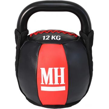 Kettlebell cu înveliș moale și mâner, greutate 6–12 KG, Lukadora