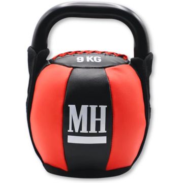Kettlebell cu înveliș moale și mâner, greutate 6–12 KG, Lukadora