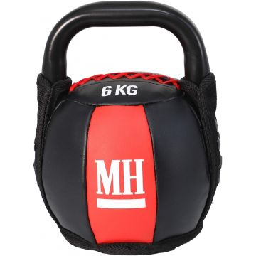 Kettlebell cu înveliș moale și mâner, greutate 6–12 KG, Lukadora