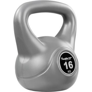 Kettlebell, de 1-20 kg, gri MOVIT